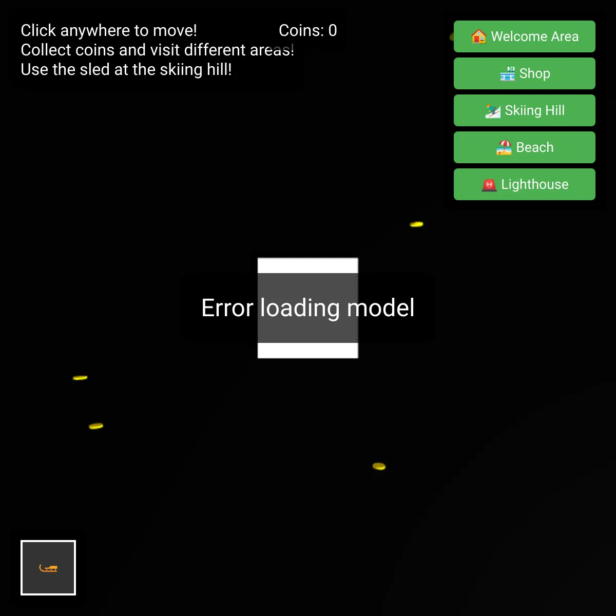 the project is loading
