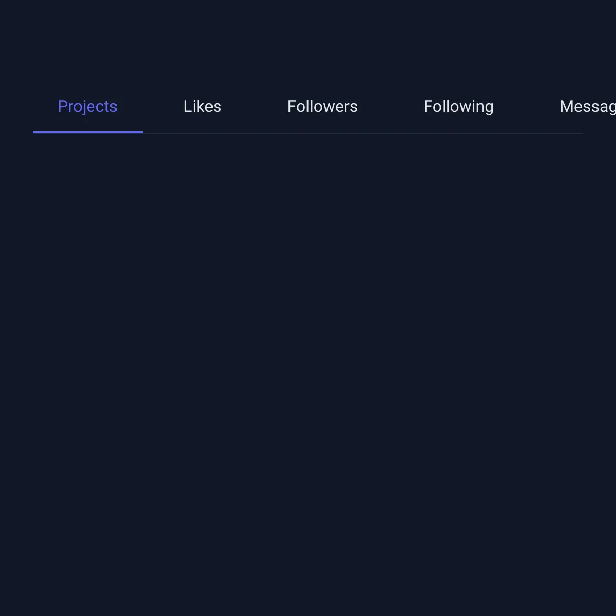 the project is loading