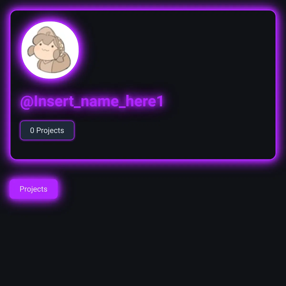the project is loading