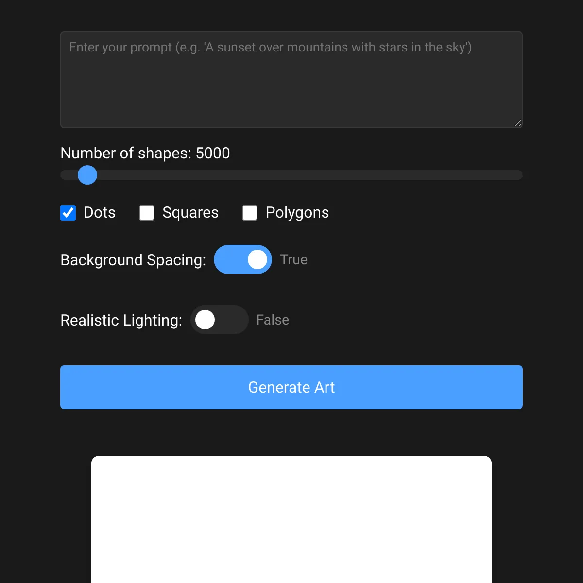 the project is loading
