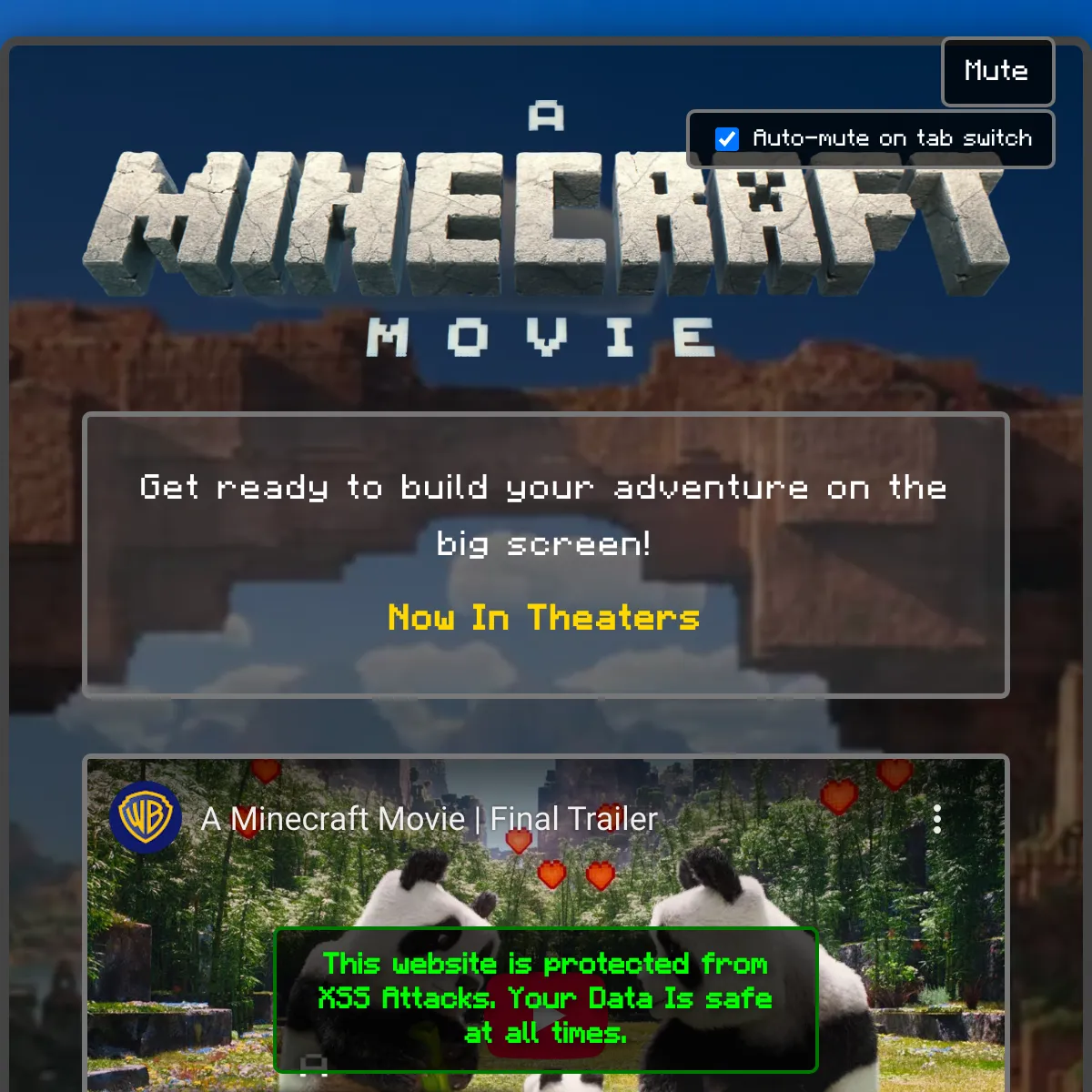 the project is loading