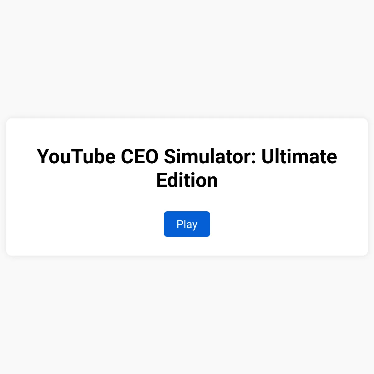 the project is loading