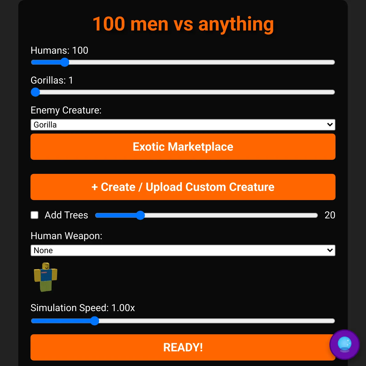 100 Men Vs ANYTHING YOU CAN IMAGINE