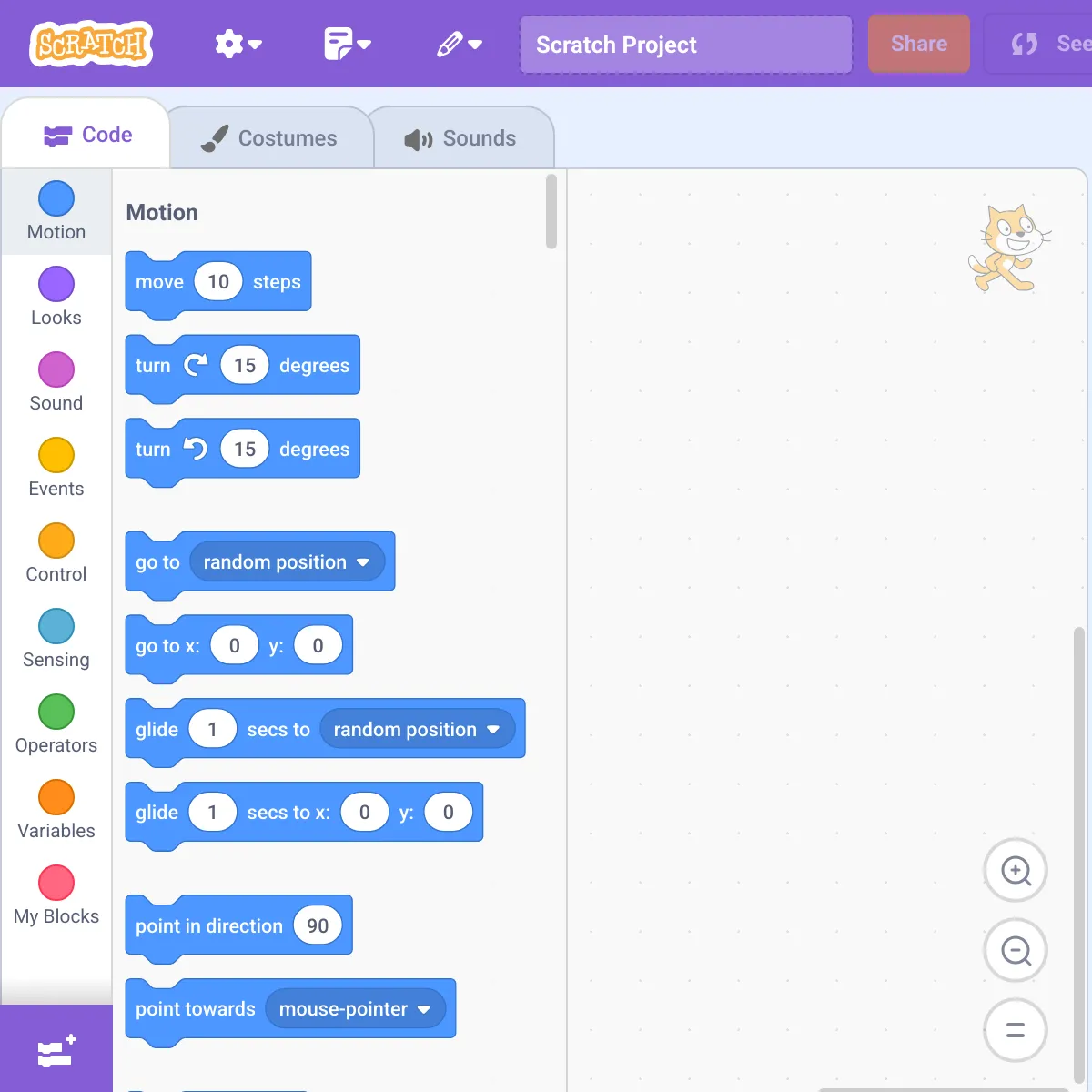 Scratch Inside of Websim